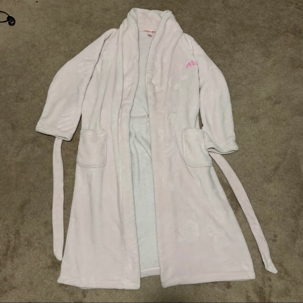 Women's Pink Fleece Robe